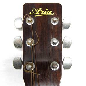 送料無料 Aria アリア W-15 アコースティックギター フォーク ウェスタン ギター アコギ 弦楽器 本体のみの画像5