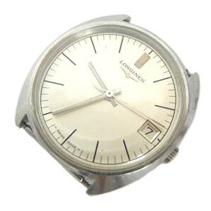 LONGINES ロンジン 手巻き アンティーク カレンダー付 メンズ腕時計 エンブレム付きリューズ ヴィンテージ 60s 70sの画像2