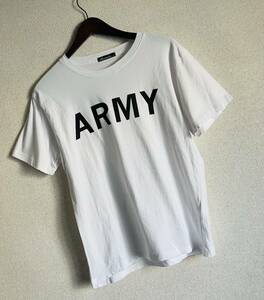 ◎ Barcedos♪ホワイト＃ARMY Tシャツ☆Lサイズ