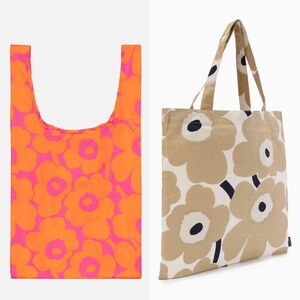 marimekko マリメッコ　新作エコバッグ＋定番トート