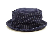 7 1/2(約60cm) シュガーケーン ポークパイハット ウォバッシュストライプ SC02467 Sugar Cane WABASH STRIPE PORKPIE HAT ハット 帽子 新品_画像2