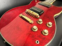 SG Custom Collection-3★YAMAHA SG2000 シースルーレッド バイサウンドシステム搭載 純正ハードケース付 美品！★_画像4