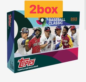 2023 Topps World Baseball Classic 2Box