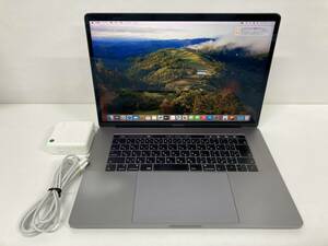 （訳あり）Apple Macbook Pro 2018 / Core i7 2.2GHz / 16GB / 512GB / 15インチ スペースグレー、A1990 動作確認済み