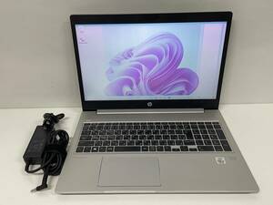 （訳あり）HP ProBook 450 G7 / Core i5-10210U 1.60GHz / メモリ8GB / SSD 256GB / Windows 11Pro