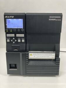 SATO label printer SG400R series SG412R-ex, electrification verification only 