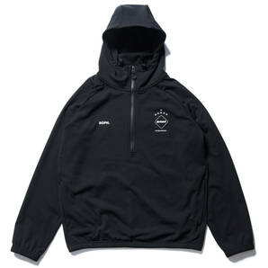 24SS新品L黒★F.C.Real BristolフーディPDK HALF ZIP HOODED TOPハーフジップFCRBパーカF.C.R.BスウェットTECH SWEATジャケットSOPHナイキの画像2