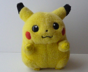 [TOMY] first generation Pikachu soft toy 