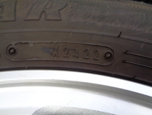 タイヤホイール 4本セット グッドイヤー アイスナビ７185/65R14 2022年 純正アルミ付 14X5.5JJ 4H100オフ45ハブ径56【8675 6-1454】_画像6