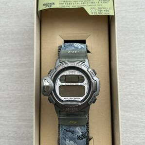 ジャンク品扱い カシオ CASIO プロトレック PRO TREK Ley World Wide Fund For Nature WWF PRL-20WVJ-1T の画像2