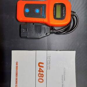 OBD2 コードスキャナー 故障診断機 U480の画像1