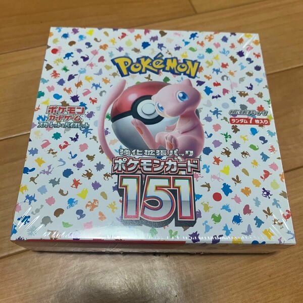 ポケモンカードゲーム★151 1BOX シュリンク付き