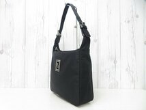 極美品 FENDI フェンディ ハンドバッグ ショルダーバッグ バッグ ナイロン×レザー 黒 70352_画像4