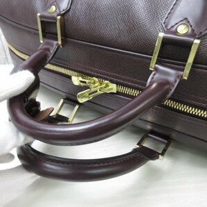 極美品 新品同様 LOUIS VUITTON ルイヴィトン タイガ ケンダル アカジュー ボストンバッグ バッグ M30116 ボルドー 2WAY メンズ 70395の画像6