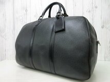 極美品 LOUIS VUITTON ルイヴィトン タイガ ケンダルPM アルドワーズ ボストンバッグ バッグ M30112 黒 メンズ 70677Y_画像4