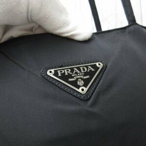 極美品 PRADA プラダ テスート トートバッグ ショルダーバッグ バッグ ナイロン 黒 A4収納可 70520Yの画像10