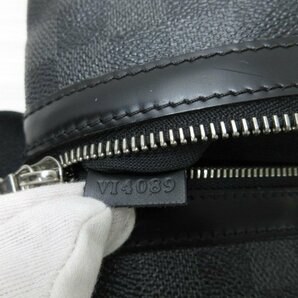 極美品 LOUIS VUITTON ルイヴィトン ダミエグラフィット トマス ショルダーバッグ バッグ N58028 グレー×黒 メンズ 66612の画像10