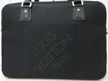 極美品 LOUIS VUITTON ルイヴィトン ダミエジェアン ヤック ノアール ビジネスバッグ バッグM93082キャンバスレザーA4可メンズ70941Y_画像10