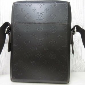 極美品 LOUIS VUITTON ルイヴィトン モノグラム グラセ ボビー カフェ ショルダーバッグ バッグ M46520 レザー 茶系 メンズ 70936Yの画像10