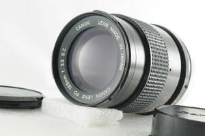 【現状品】CANON キヤノン LENS FD 135mm 1:3.5 SC #928