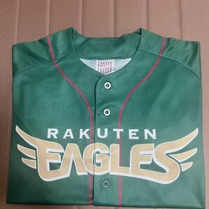 送料無料即決！楽天イーグルス「EAGLES EARTH GREENユニフォーム2023」Lサイズ 未使用品の画像1