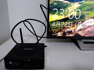 ZOTAC　ミニPC　ZBOX-CI520NANO　中古　ジャンク