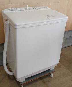 アクア 二槽式 洗濯機 AQW-N550 5.5kg 2016年製 ホワイト AQUA C2404-219