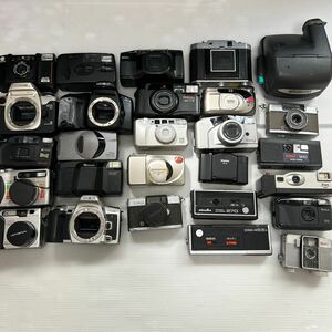 1円~フィルムカメラまとめ OLYMPUS RICOH Canon MINOLTA FUJI PENTAX MINOX FUJIFILM Polaroid など(ジャンク品 動作未確認KJ )