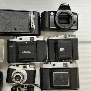 1円~フィルムカメラまとめ Canon Nikon MINOLTA CHINON OLYMPUS MAMIYA など(ジャンク品 動作未確認GK) の画像6