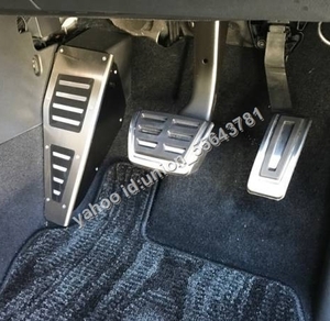 free shipping right steering wheel VW Golf 7 Golf 7 GTI brake accelerator Fit rest pedal cover set 