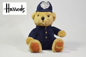 Harrods ハロッズ テディベア 警察 16cm ぬいぐるみ おもちゃ かわいい 雑貨 ぬいぐるみ 熊 くま クマ おまわりさん ポリス