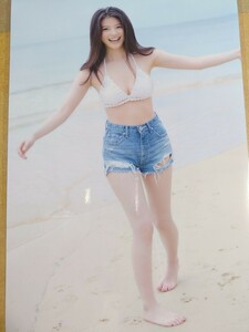 今田美桜 ラミネート加工 切り抜き 写真集 10ページ 水着 巨乳 imd02