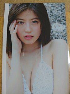 今田美桜 ラミネート加工 切り抜き 写真集 10ページ 水着 巨乳 imd04 グラビア ビキニ 切抜き