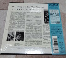 Johnny Griffin / Do Nothing 'Til You Hear From Me ジョニー・グリフィン 紙ジャケ シュリンク 激レア_画像2