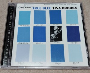 【RVG 名盤シリーズ】TINA BROOKS / TRUE BLUE ティナ・ブルックス THE RUDY VAN GELDER EDITION VANGELDER ケース新品交換済 美品
