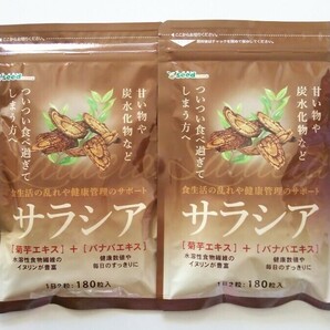 新品 約３ヶ月分×２袋（約６ヶ月分） サラシア シードコムス seed coms ダイエット サプリ 菊芋エキス バナバエキス イヌリン 送料210円～の画像1