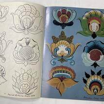 ★手芸本■送料無料 絶版 TOLE トール デザイン■HALLINGDAL ROSEMALING ローズマリング ■ARTBOOK_OUTLET■M3-219_画像4