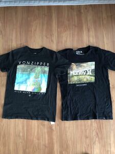 メンズTシャツ VONZIPPER Hurley 2枚セット