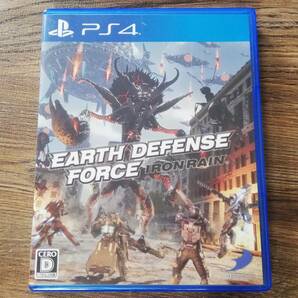 【即決&動作確認済】 EARTH DEFENSE FORCE : IRON RAIN / 地球防衛軍シリーズ / 3Dアクションシューティング / EDF / PS4ソフト