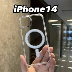 【新品】 iPhone14 クリアケース MagSafe対応 マグセーフ