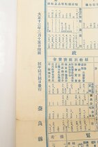 奈良縣勢要覧(土地・戸口・社寺・学事・財政・他)・奈良縣管内略図(二十萬分之一) 大正13年　奈良縣★kara.35_画像4