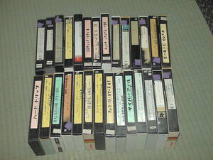 中古 VHS-120..ビデオテープ28本 再録用 使用済