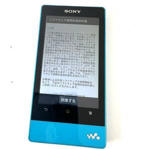 ○ 動作品 SONY WALKMAN ウォークマン NW-F805 ブルー ソニー ミュージックプレーヤー Fシリーズ の画像1