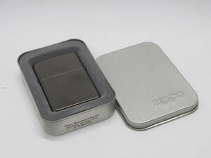 P9 〇ZIPPO　チタン　ブラック　2004年製　箱付き　※未着火　black 喫煙具　ジッポ　オイルライター