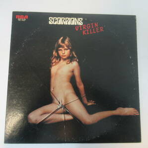 R15 ●スコーピオンズ LPレコード「Viregin Killer (日本独自発ジャケ 1977年 RVP-6155) 」 SCORPIONS rock 洋楽 ハードロックの画像1