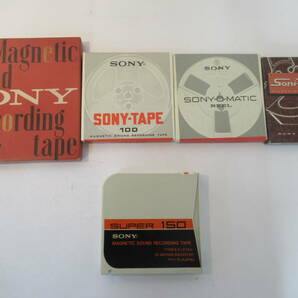 U33 ●オープン リール テープ 13個まとめ ソニー sony magnetic sound recording tape soni-tape NATIONAL の画像2