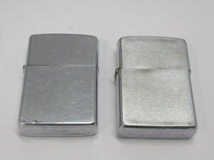 U73 〇ZIPPO　ヴィンテージジッポ　2本セット　1984、1985年製　喫煙具　ライター