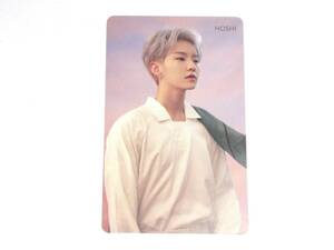 B10　〇SEVENTEEN ホシ『舞い落ちる花びら Fallin' Flower』HMV特典 トレカ Photocard HOSHI セブンティーン 