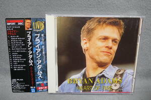 ★同梱発送不可★中古CD / Bryan Adams / Heart Of Fire / ブライアン・アダムス / Live in Cincinnati, OH - Februasy 2, 1993