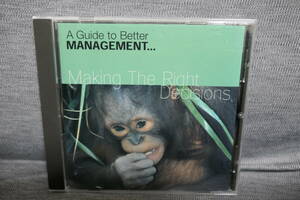 ★同梱発送不可★中古CD / A Guide to Better MANAGEMENT... Making The Right Decisions
